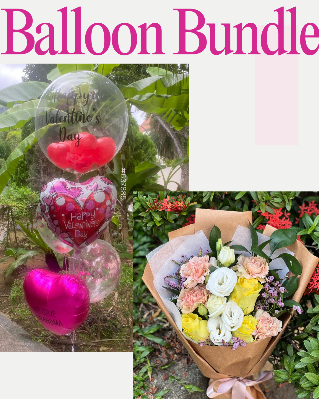 Balloons & Flowers Bundle
