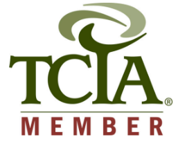 TCIA Member logo with stylized tree design above the text