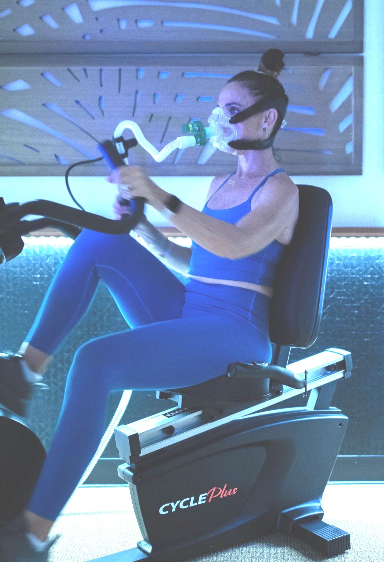 Da Vinci superhuman protocol EWOT exercise with oxygen therapy Mauna Lani resort Hawaii