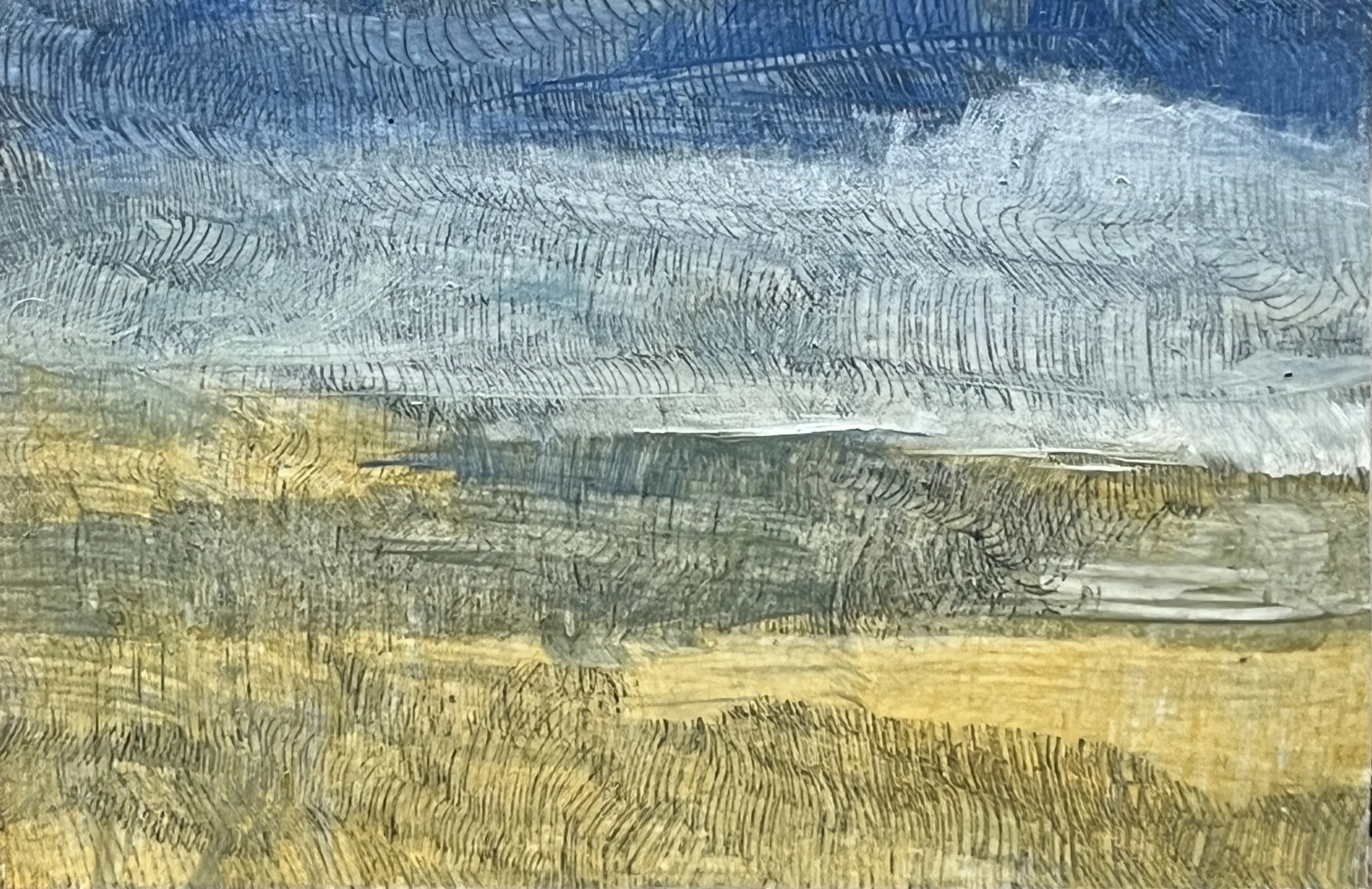 Mini Oil Study 8 (3 1/4 x 2 1/8")