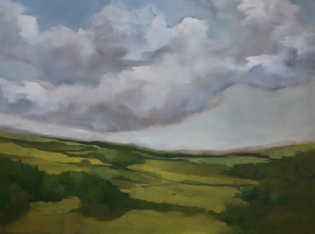 Hessen II, oil on canvas, 31.5x24"