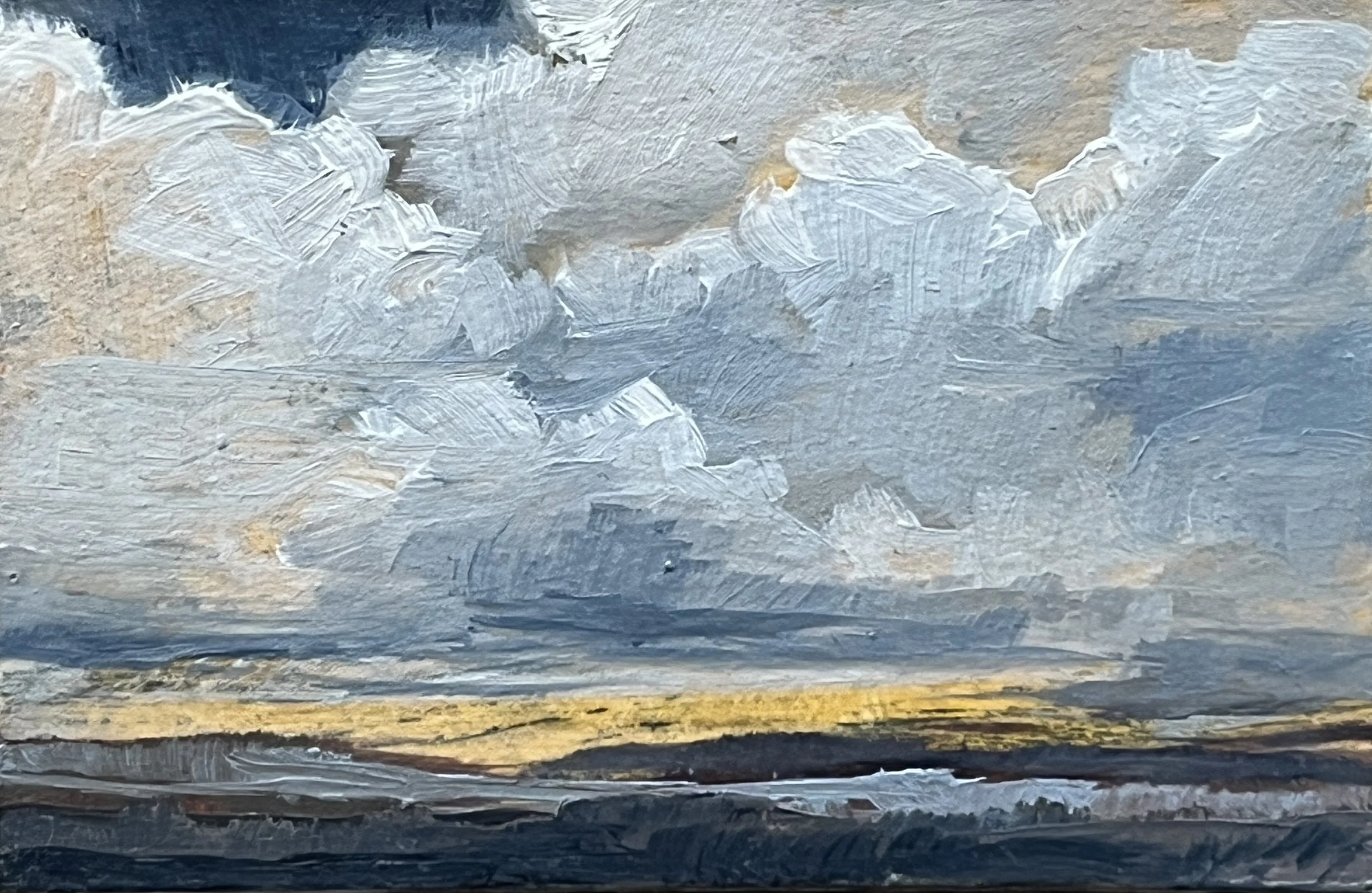 Mini Oil Study 16 (3 1/4 x 2 1/8")