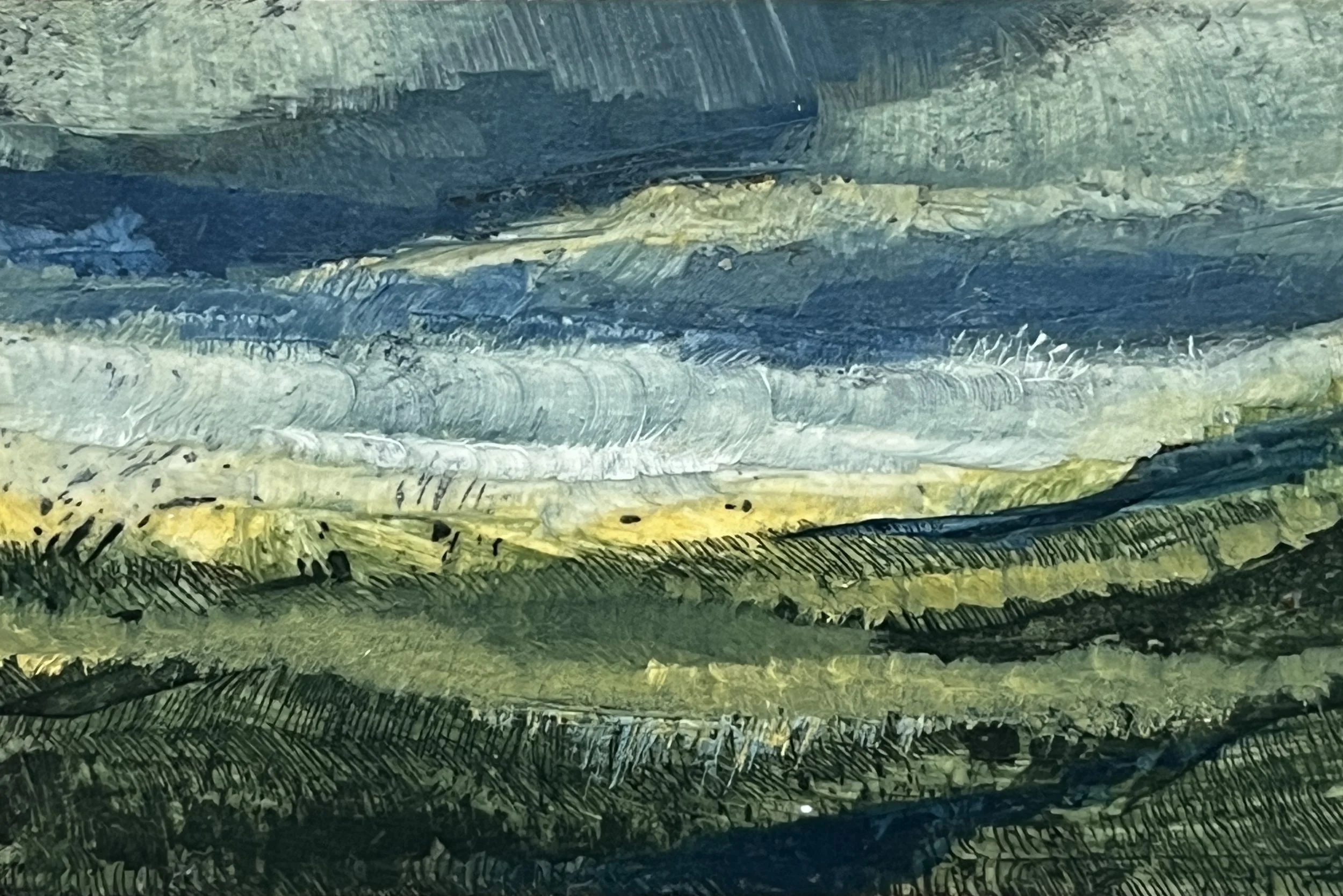 Mini Oil Study 13 (3 1/4 x 2 1/8")
