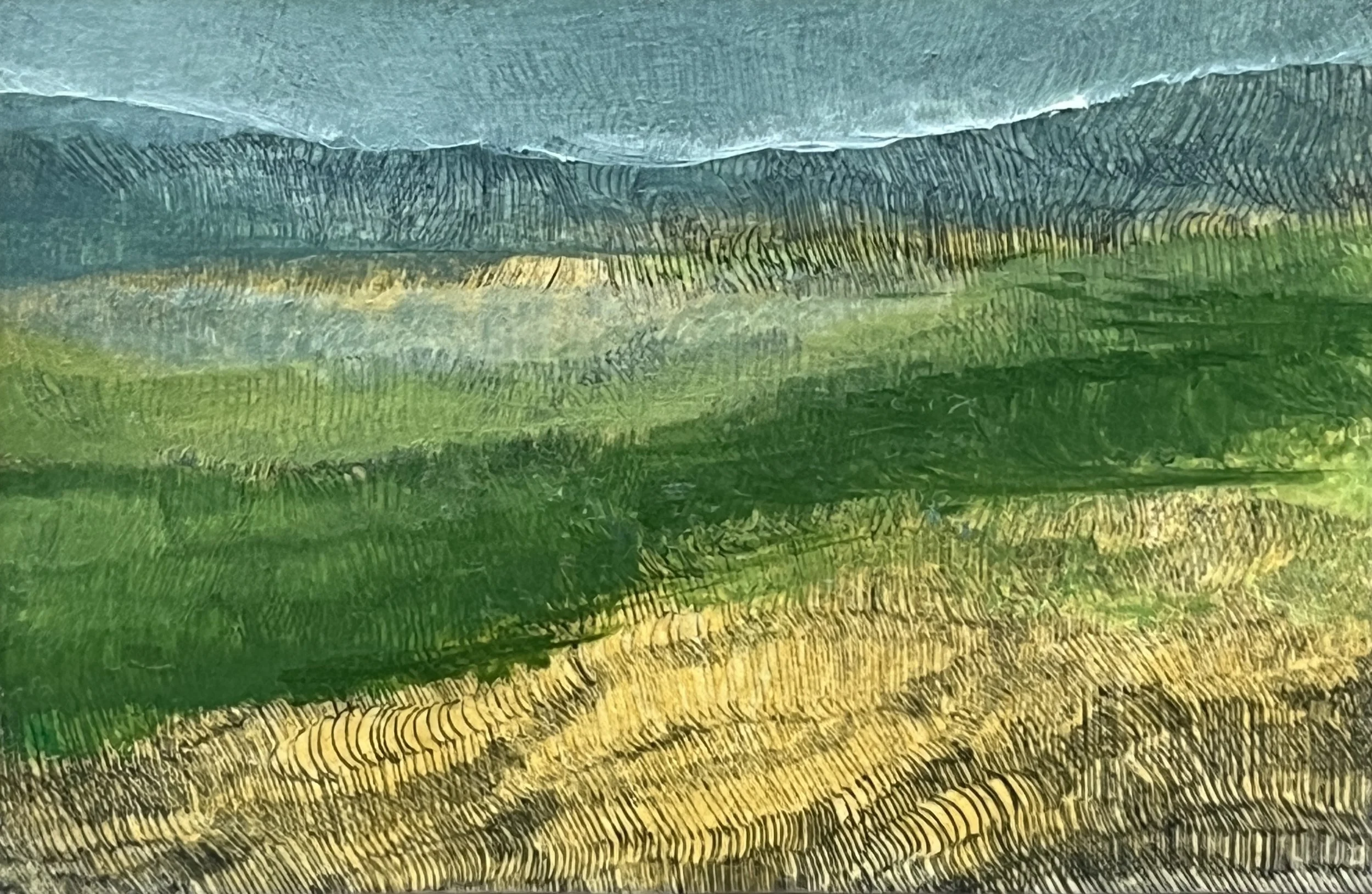 Mini Oil Study 14 (3 1/4 x 2 1/8")
