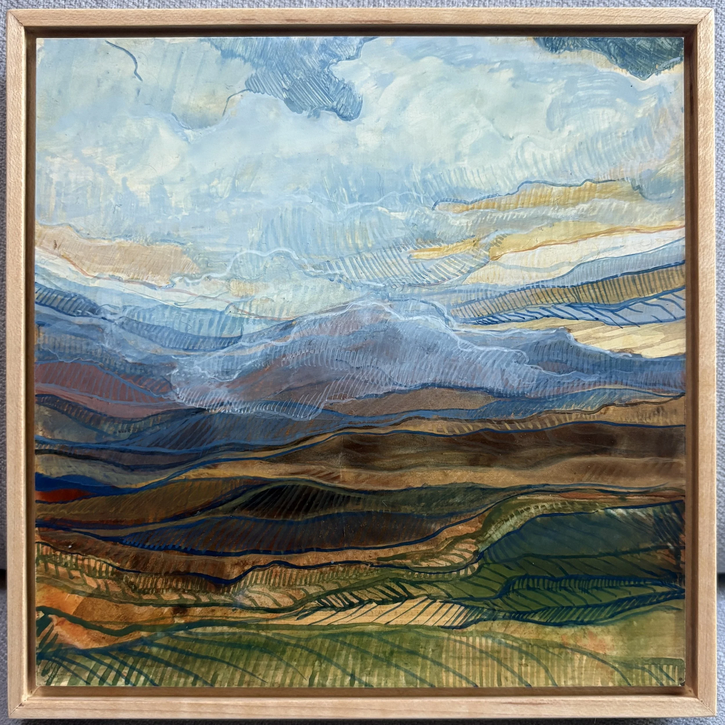 XVI_FRAMEDegg tempera on panel_6x6_2026.jpg
