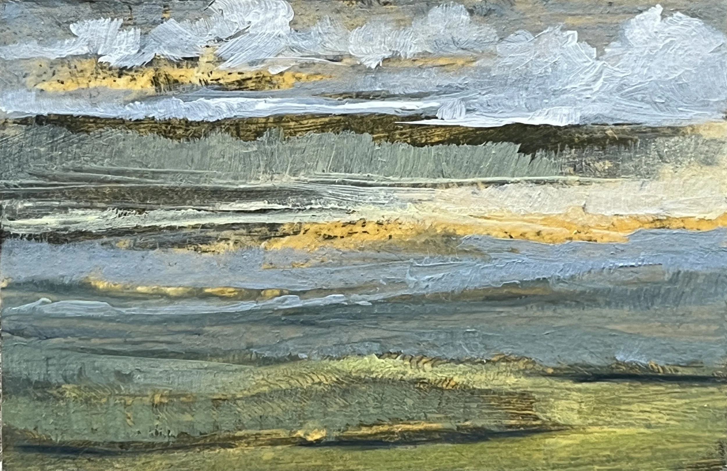 Mini Oil Study 11 (3 1/4 x 2 1/8")