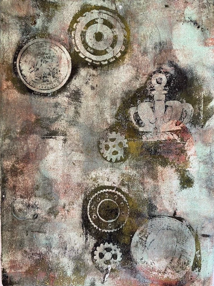 Gelliprinting Example 