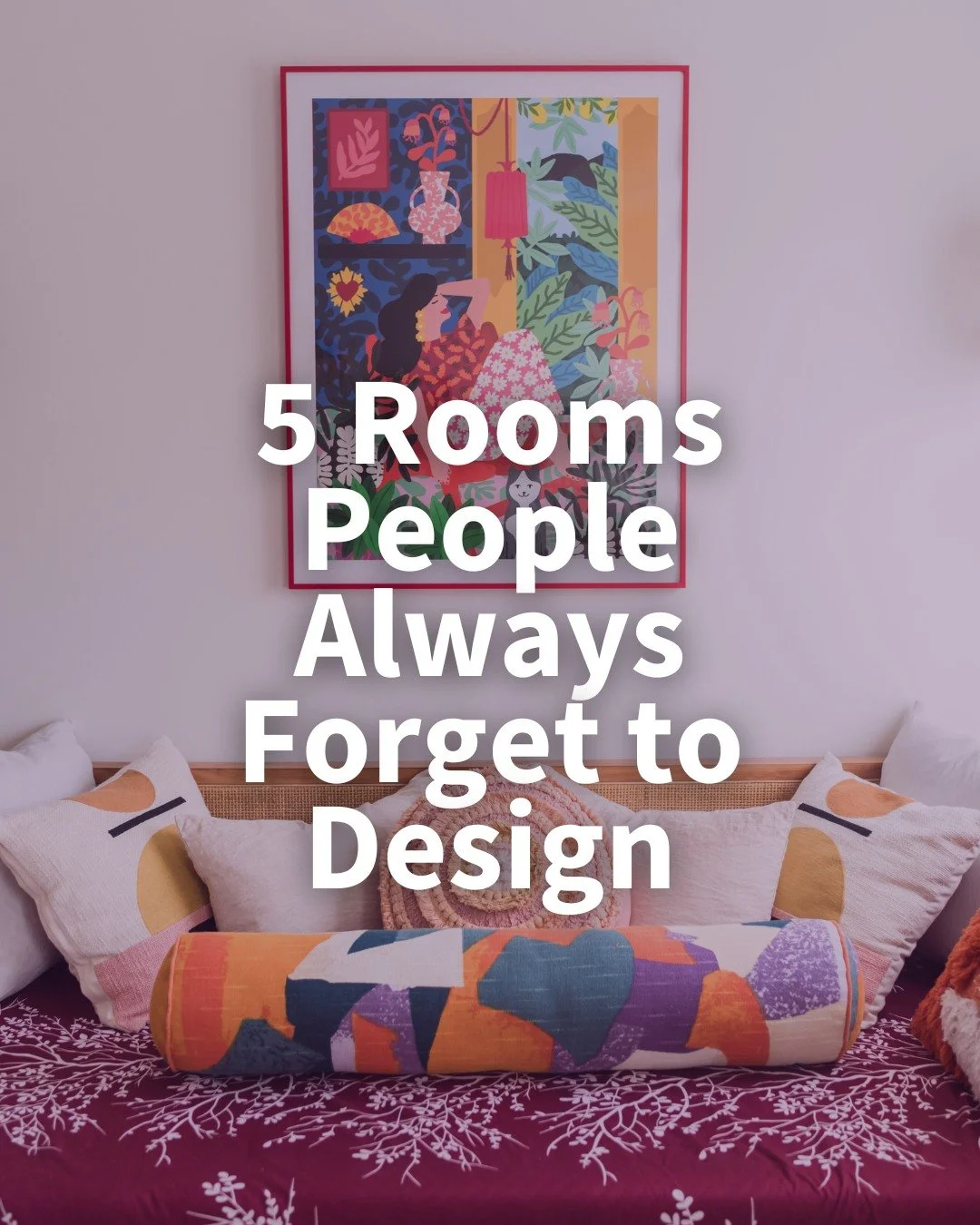 Most people put all their energy into the living room and the primary bedroom and then completely forget about everything in between.

But here is the thing. The rooms people overlook are often the ones that have the biggest impact on how your home a