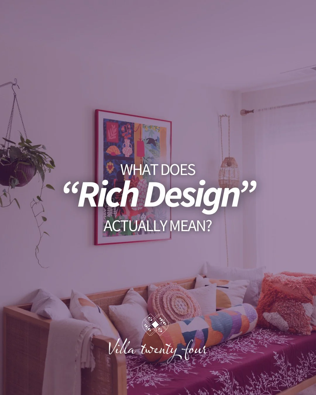 Rich design gets thrown around a lot. But what does it actually mean?

It is not about spending more. It is not about following trends. And it is definitely not about playing it safe.

Rich design is what happens when a space stops trying to look lik