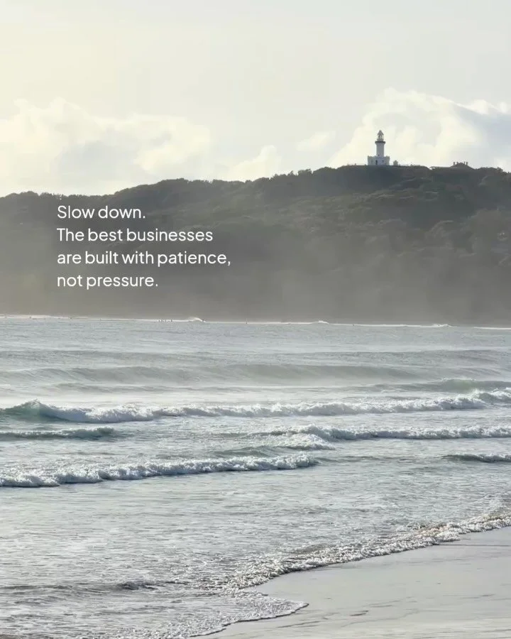Sometimes it feels like everyone else is moving faster.

Launching new offers.
Posting every day.
Trying every new platform.
Chasing every algorithm.

It&rsquo;s easy to think you&rsquo;re falling behind.

But the businesses that stand the test of ti