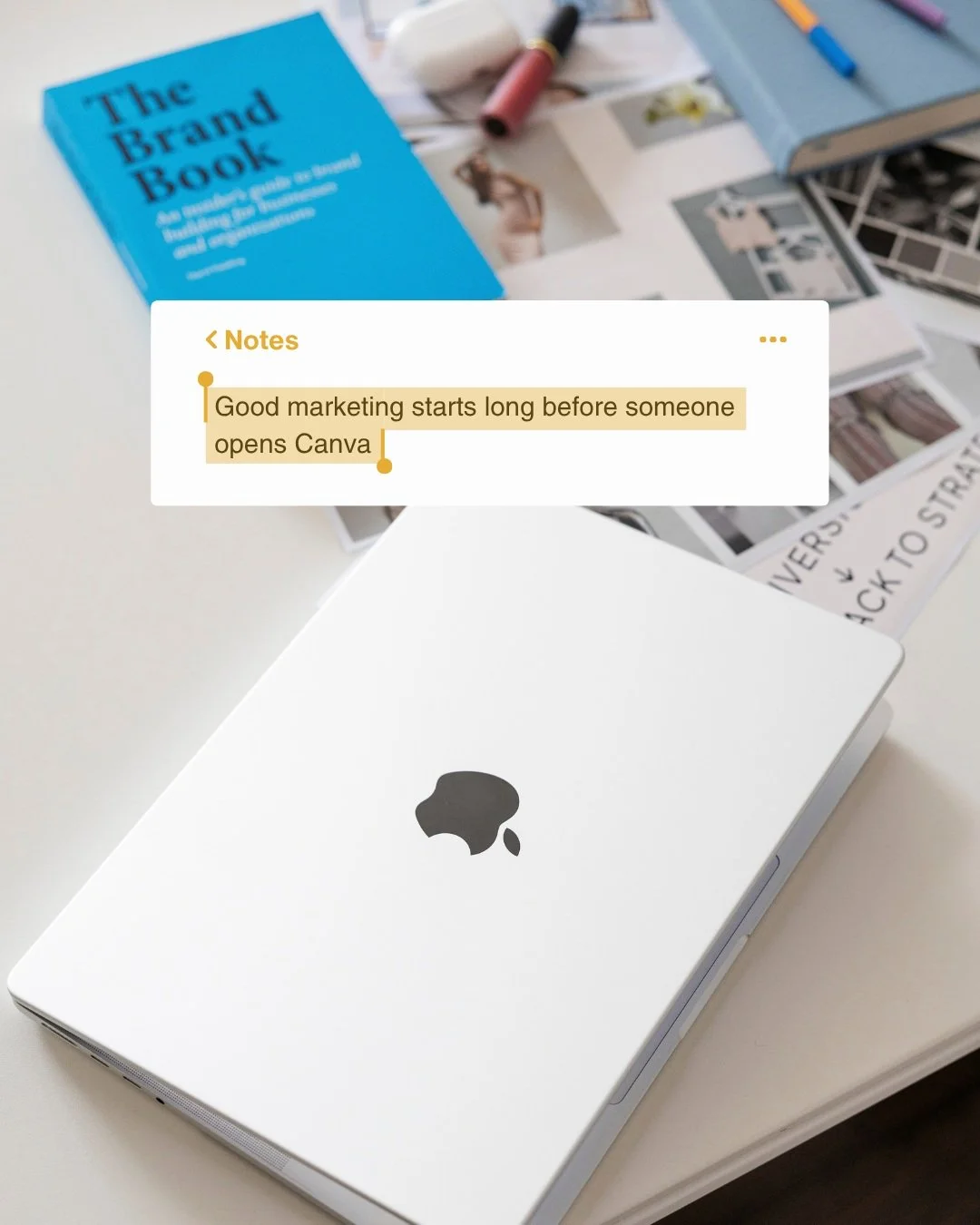 Don't get me wrong, I love Canva. ❤️

But... before we start creating content, building websites or running ads, we need to understand the bigger picture.

Who are we trying to reach? What are we trying to achieve? And how does everything work togeth