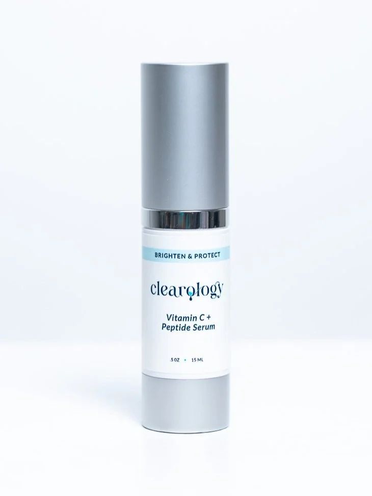Vitamin C + Peptide Serum Clearology Anti-Acne & Anti-Aging SkinCare ...