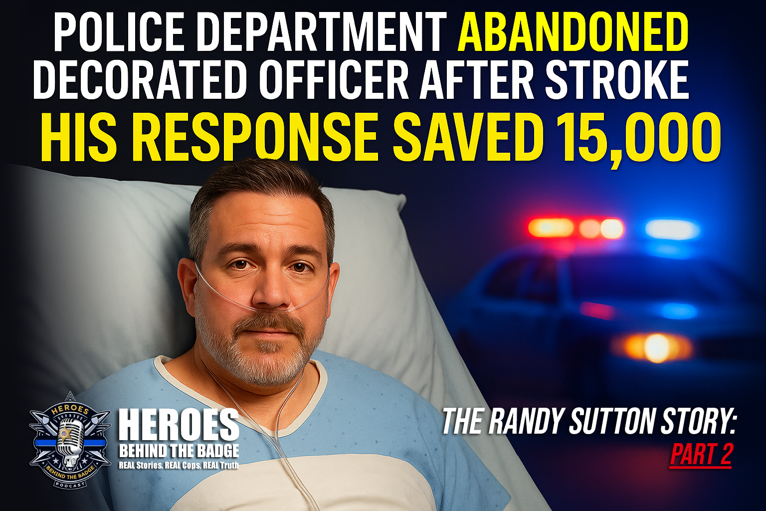 Police Department Abandoned Decorated Officer After Stroke - His Response Saved 15,000 (Part 2)