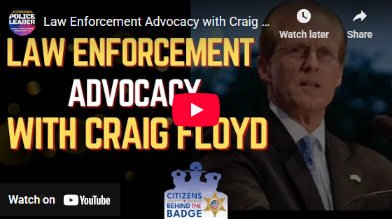 Interview With Citizens Behind the Badge Founder and CEO Craig W. Floyd on the "Courageous Leadership with Travis Yates" Podcast.