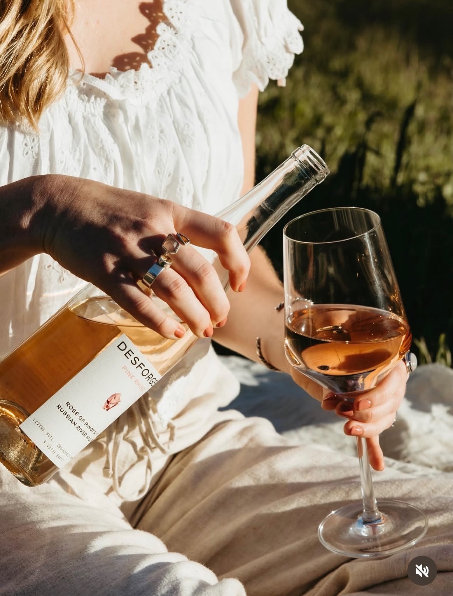Continuing our ros&eacute; highlight - this week the spotlight is on @desforges_vineyards. Family-owned and championing organic farming on their 6-acre estate vineyard in the Chalk Hill sub-AVA in Russian River Valley, vineyard owner and proprietor P
