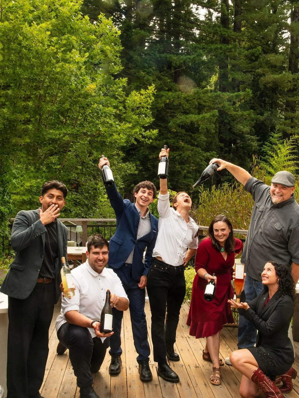 We still aren&rsquo;t quite over these gorgeous captures from @mascarinwines and @o2inwine at @lodgeatdawnranch as part of their Summer Collector&rsquo;s Cellar Series.⁠
⁠
The wine, the food, the ambience (can we always dine in the redwoods?) - it al
