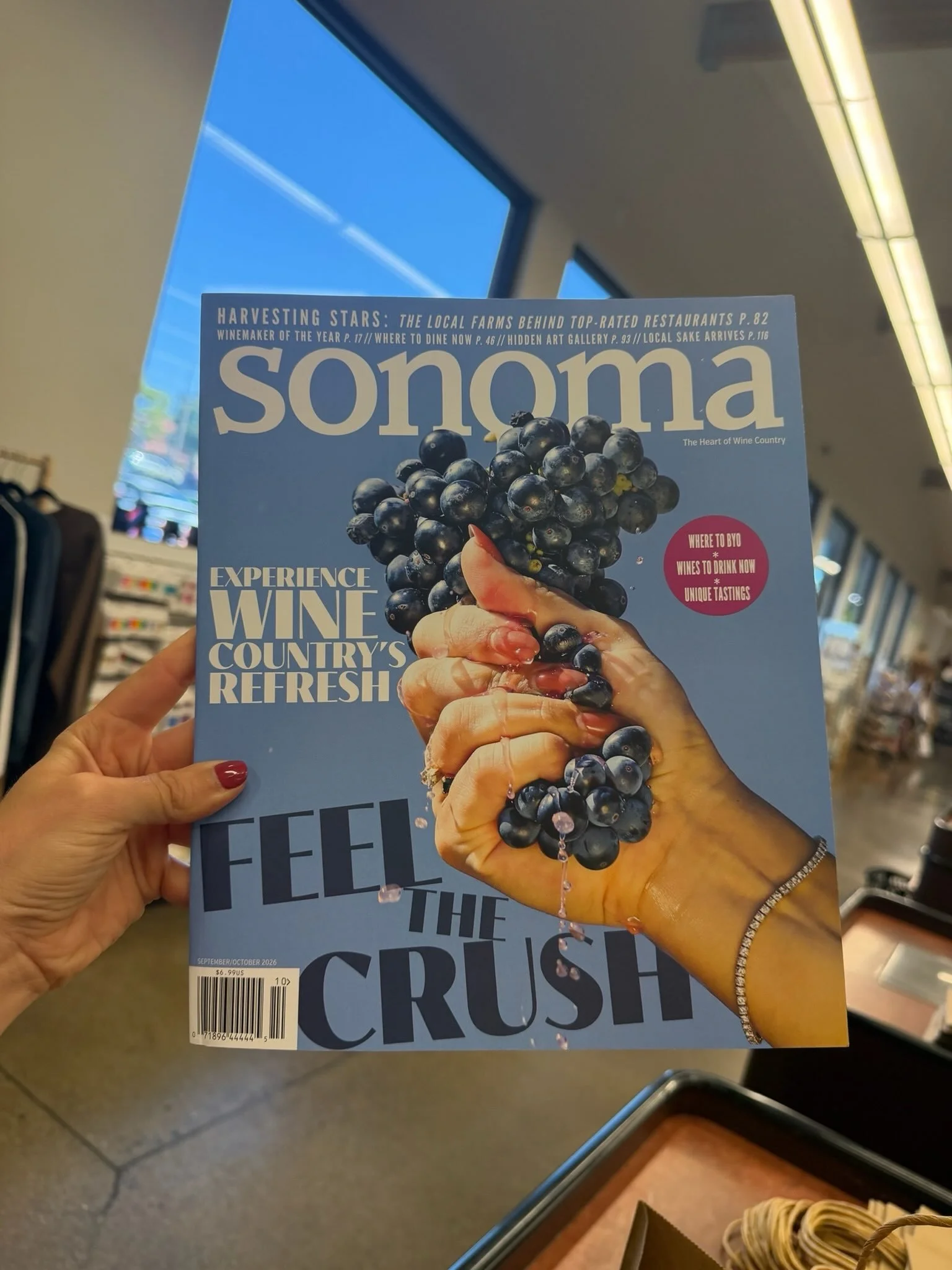 Recent press for ORH partners @dancingsonoma (the cover of @sonomamag shout out @emmakcreative!!) and @merriamvineyards got a nod inside for being @sonomacountywinegrowers certified sustainable. Plus I found a printed version of an article featuring 