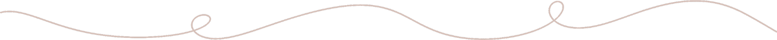 Thin white line with loops and waves on a black background.