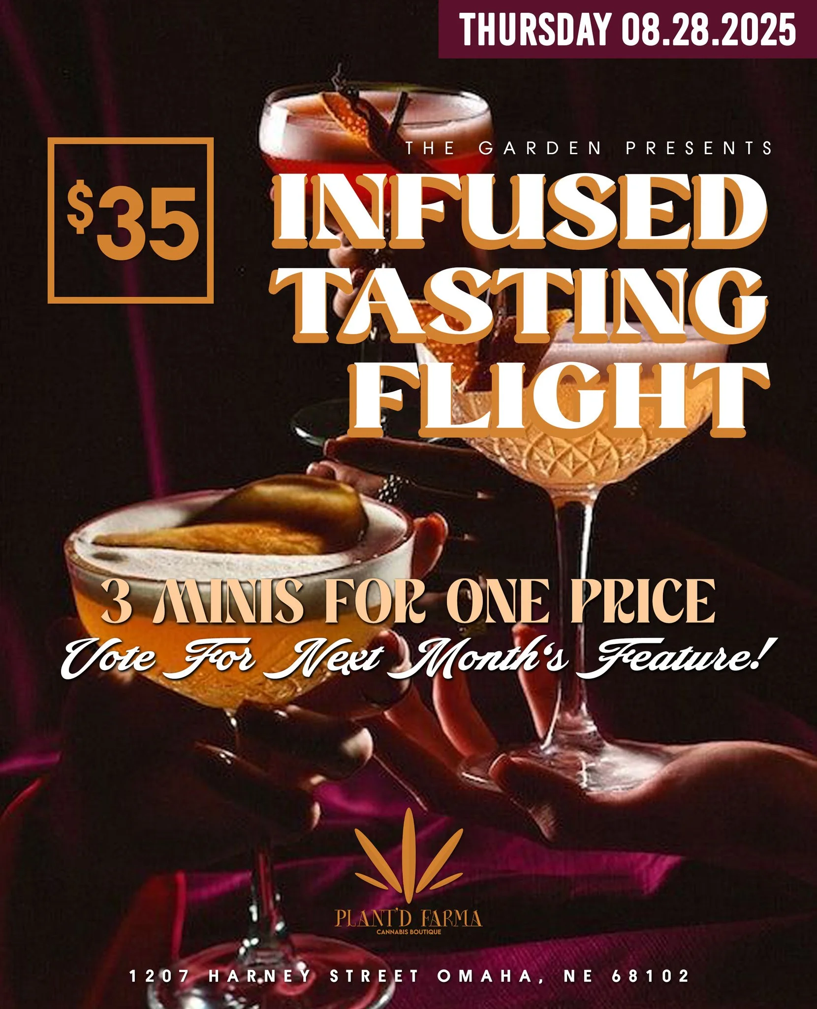 Infused Tasting Flight