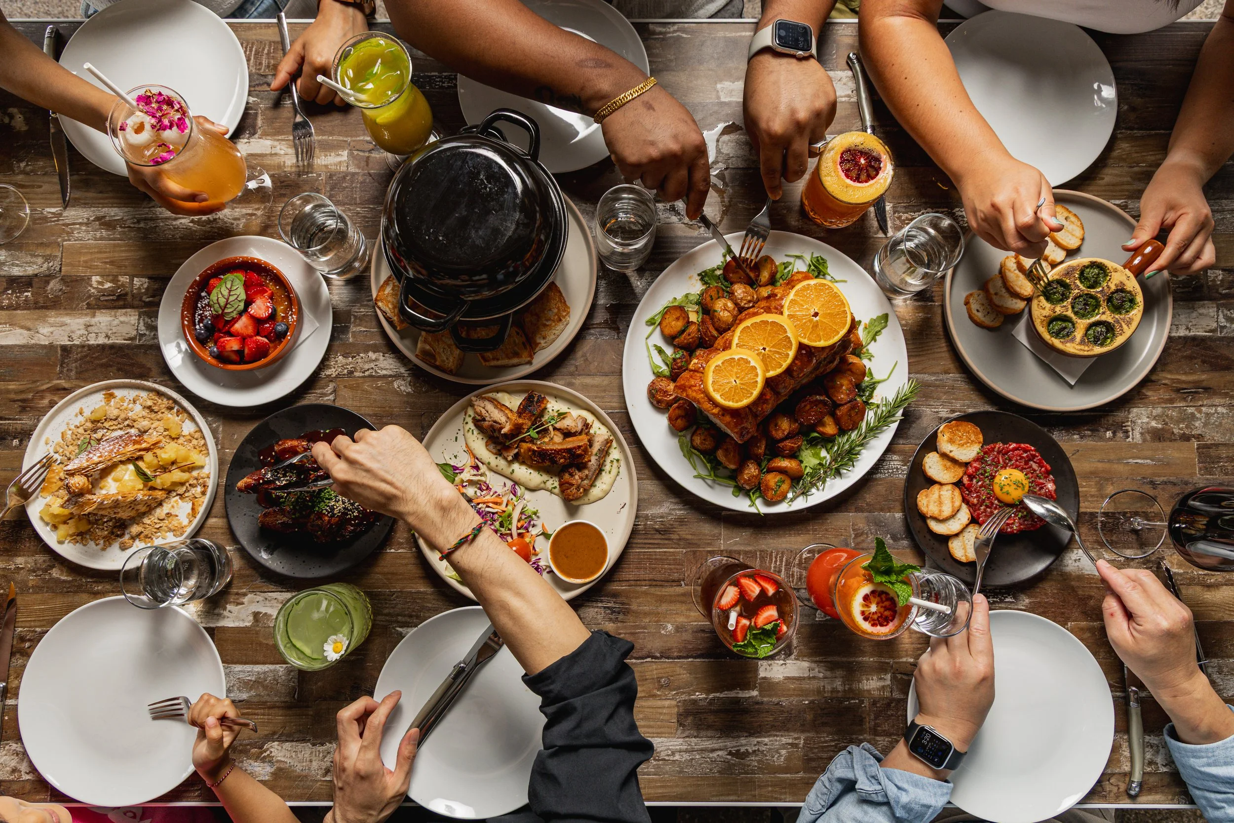 Menu perfect for group bookings in Chatswood