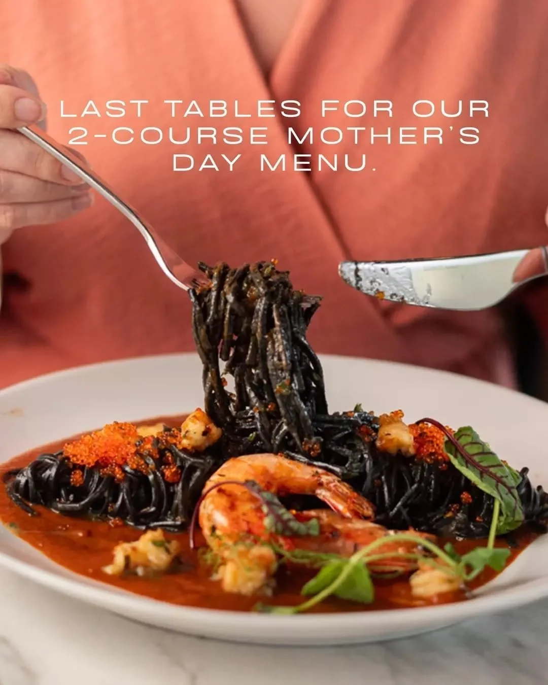 Last tables left for our Mother&rsquo;s Day dinner, and this one feels like a proper occasion ✨

A 2-course menu built for the evening, rich, thoughtful plates made for slowing down and sharing the table. To start things right, Mum is welcomed with c