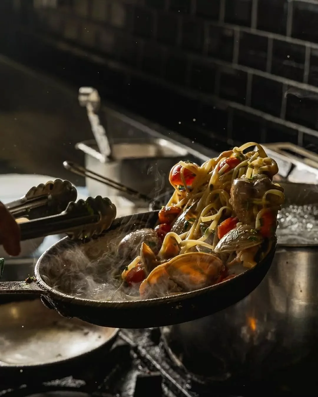 From kitchen with love to your table, every plate arrives bursting with flavour.

Seafood, pasta, and rich, comforting sauces come together in a way that feels like pure indulgence.

Heaven on a plate, made to be shared, savoured, and remembered.

#S
