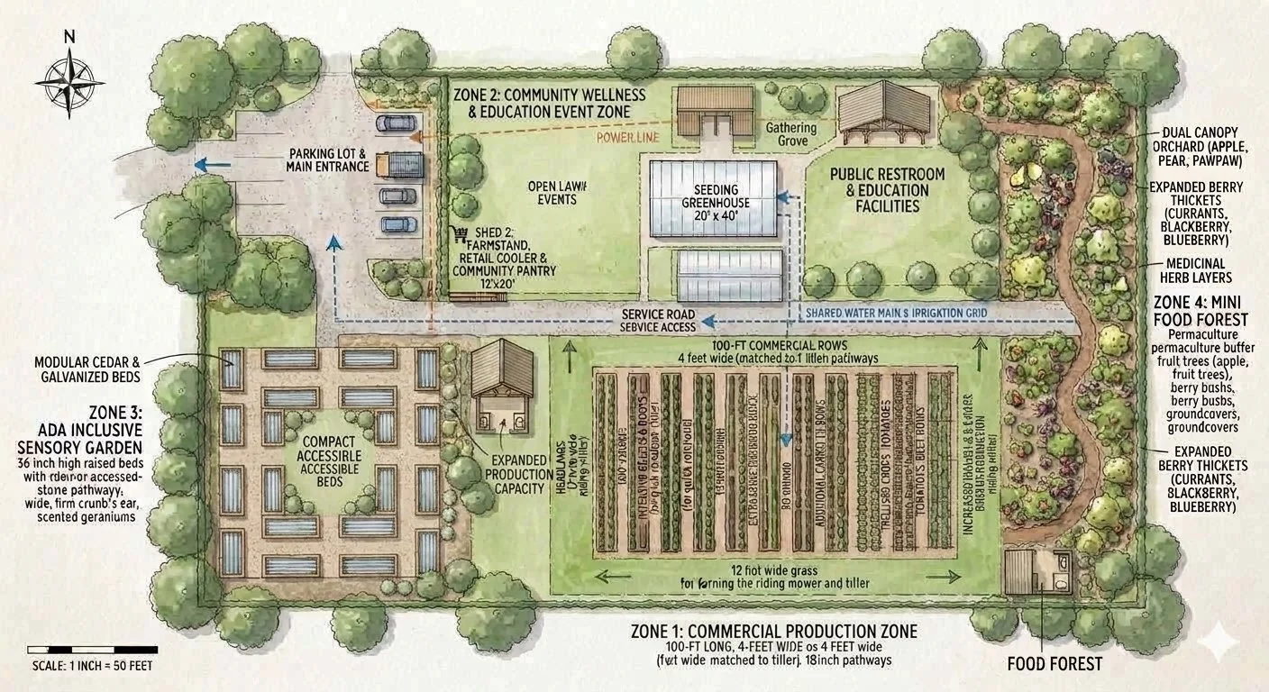 Cultivating a Collective Sanctuary: Our Evolution to the Community Agriculture and Wellness Hub