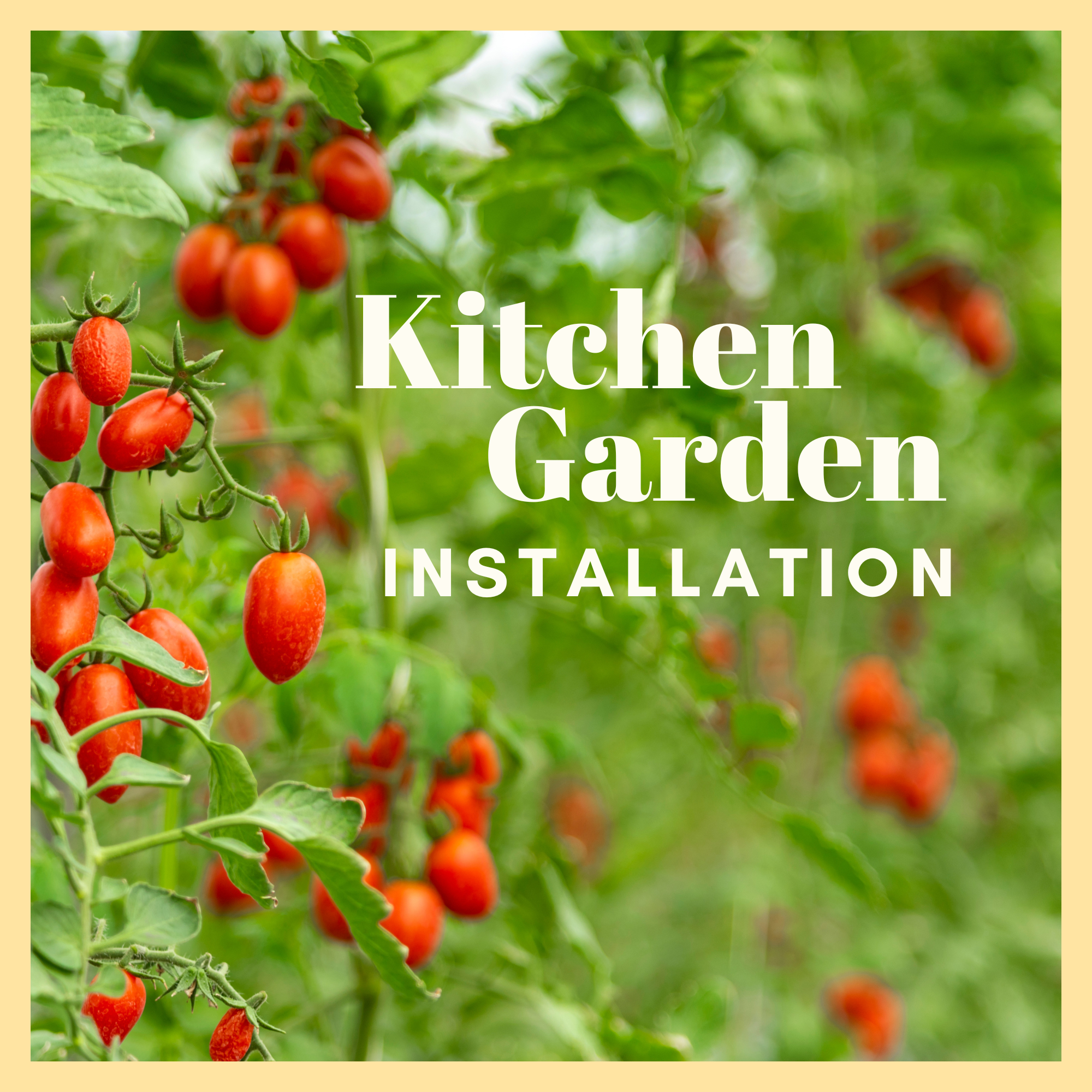 Kitchen Garden Installation