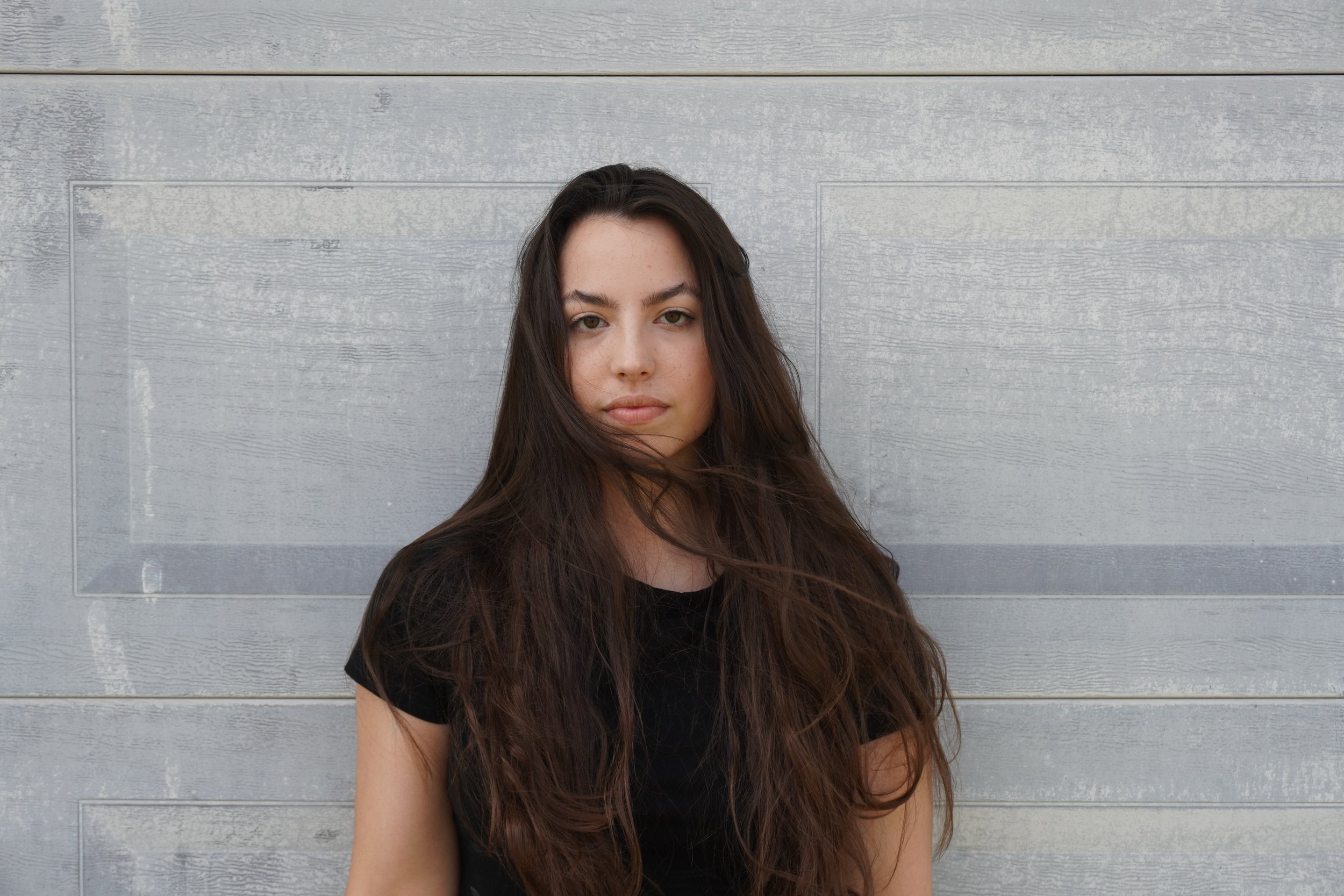 hannah jai garage black shirt serious (1).JPG