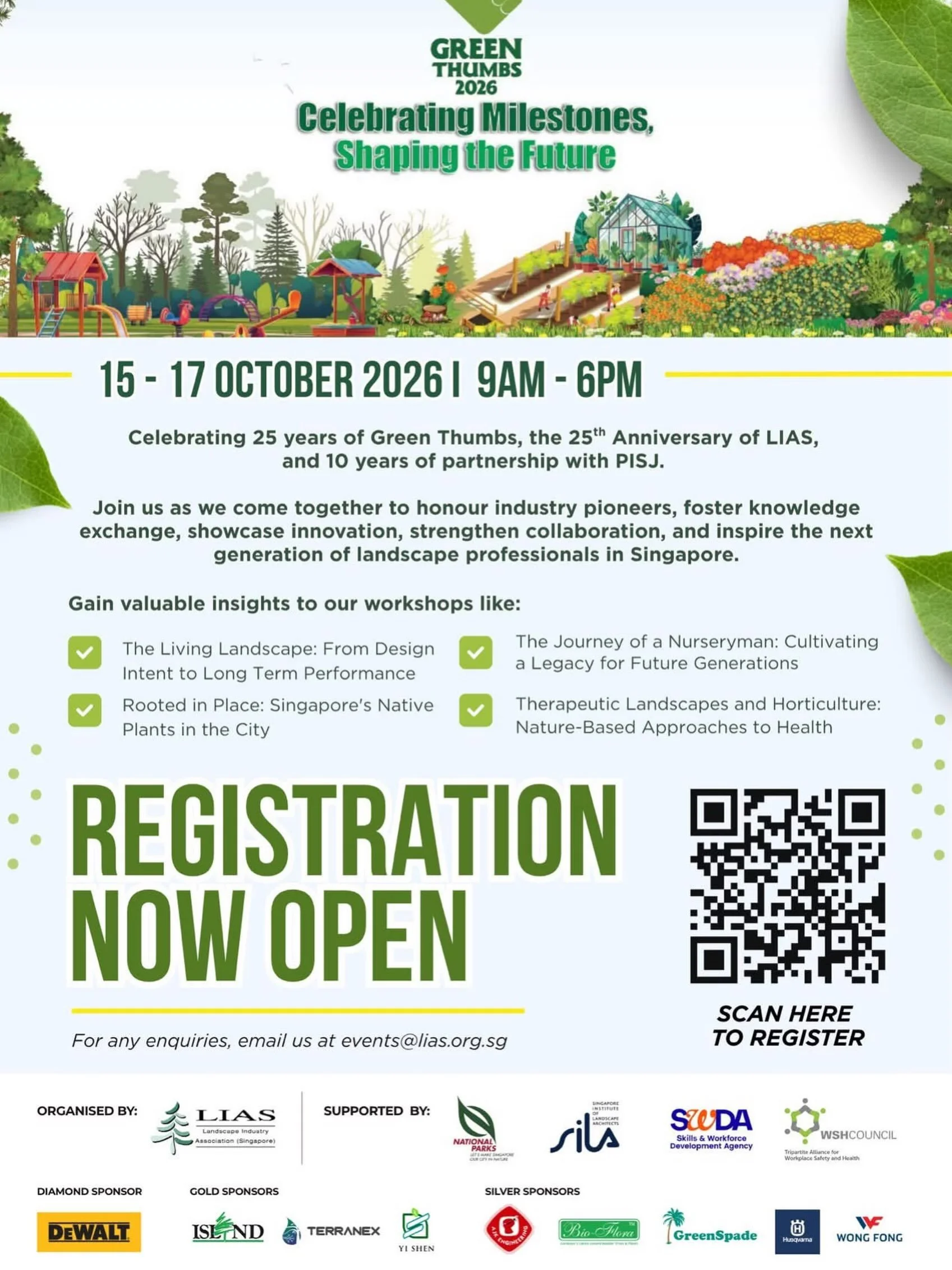 We&rsquo;re excited to share that our Founder and Principal, Xin Kai , will be speaking at Green Thumbs 2026 as part of the programme lineup.

Talk title:
Therapeutic Landscapes and Horticulture: Nature-based Approach to Health

Join us to learn more