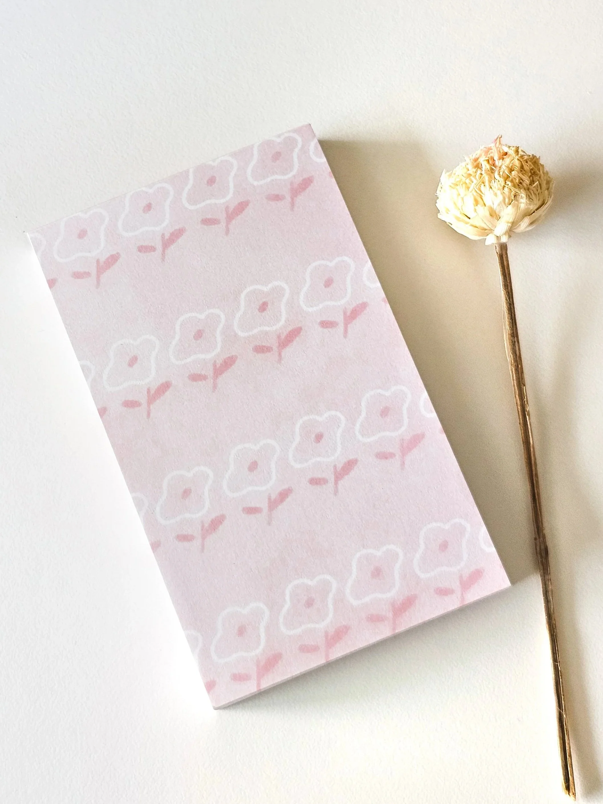 Maison de Summer - Pink Floral Memo Pad