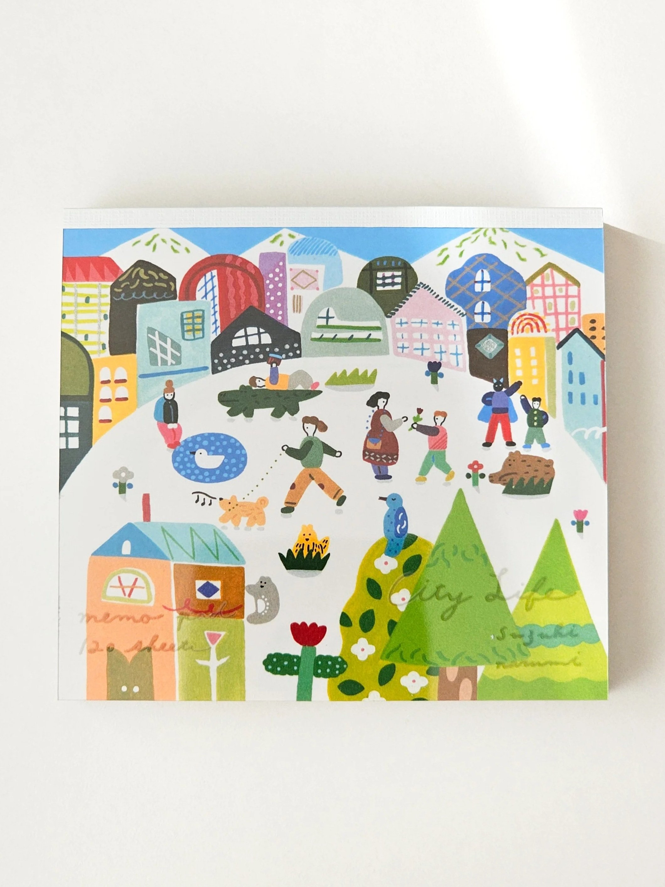 Cozyca - Narumi Suzuki Block Memo Pad - City Life