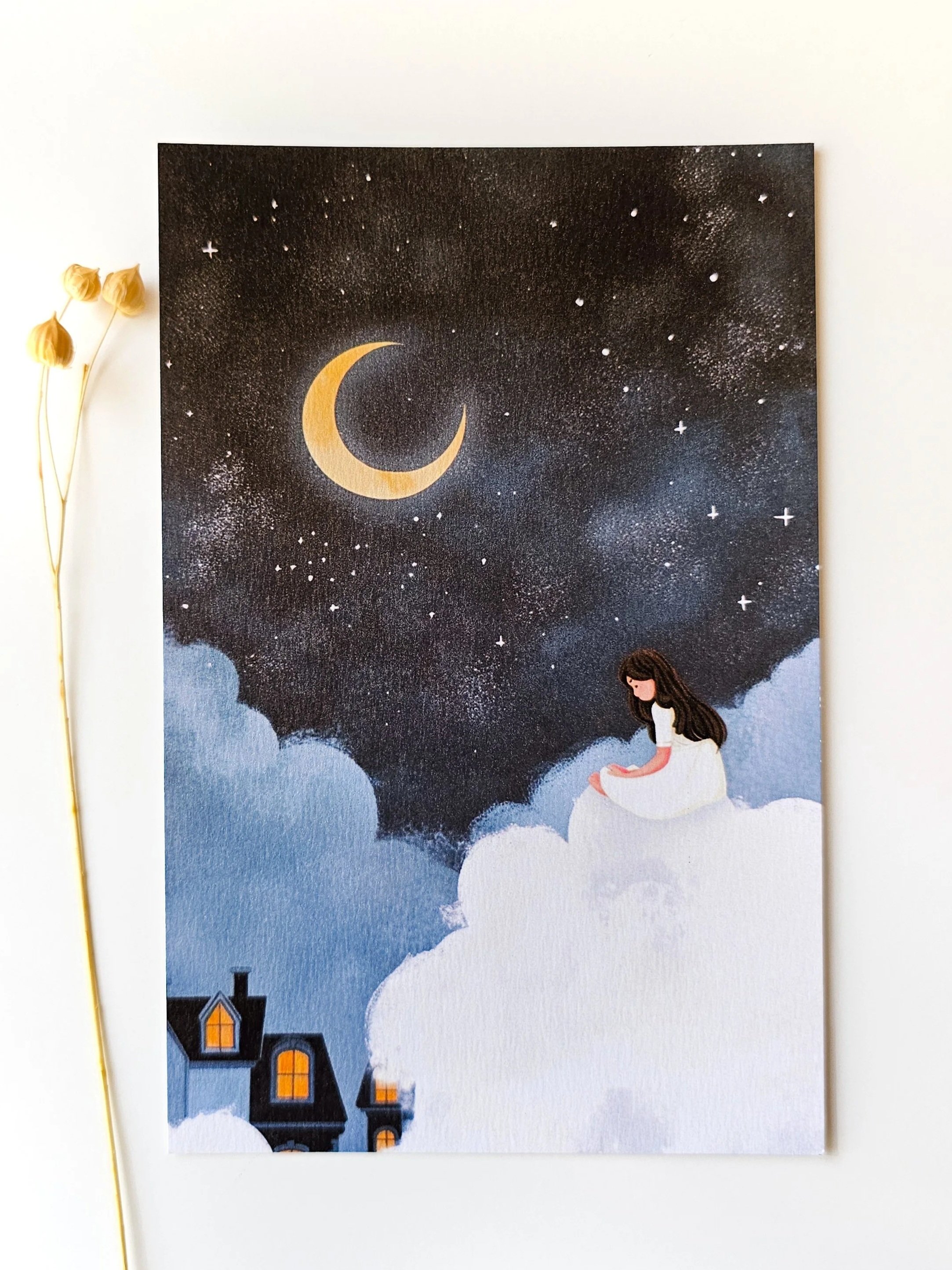 SanDots Atelier - When No One Knows Postcard
