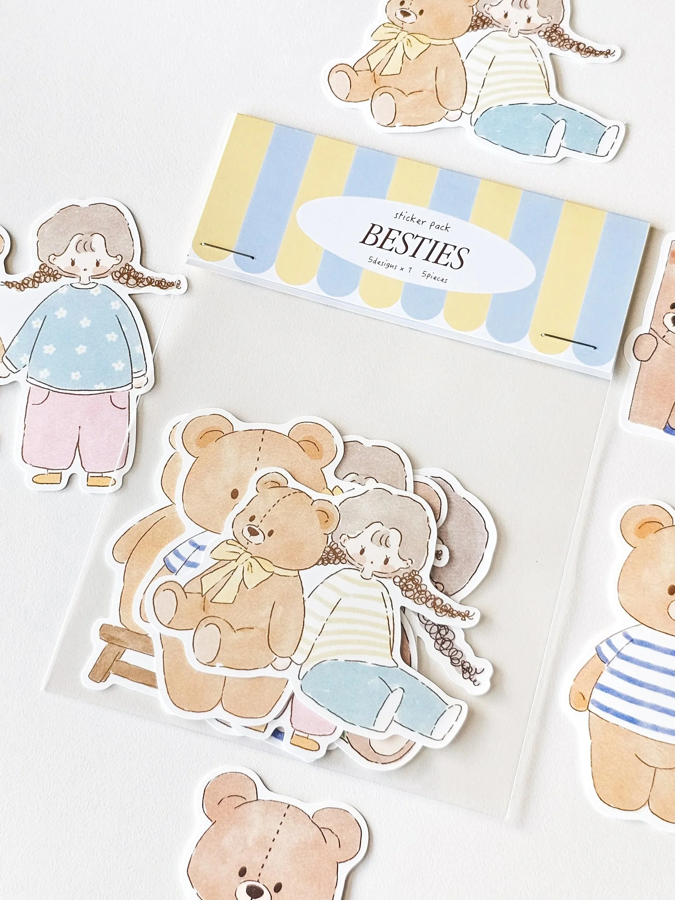 Maison de Summer - Besties Flake Sticker Pack