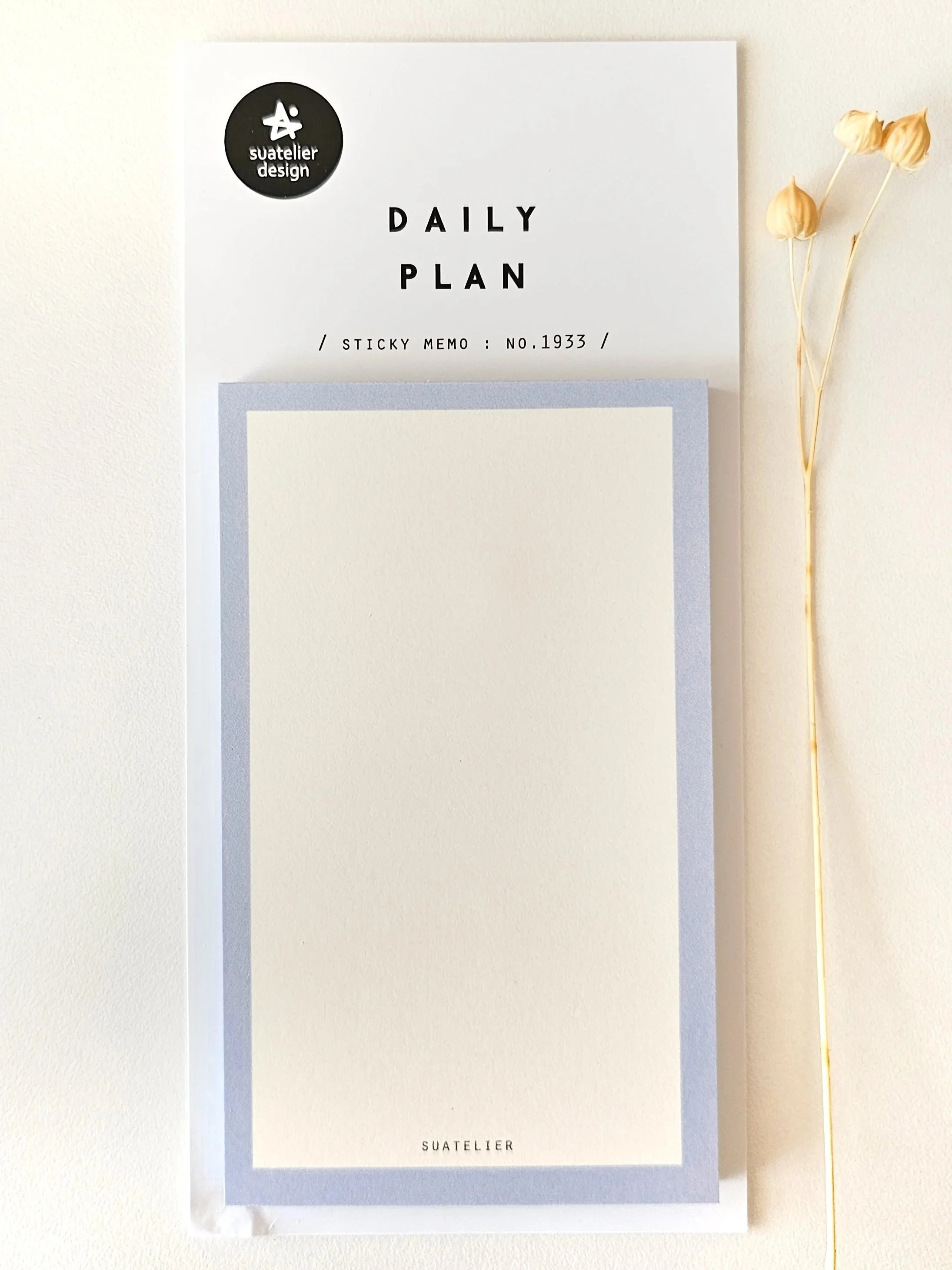Suatelier - #1933 Sticky Post-It Memo Pad