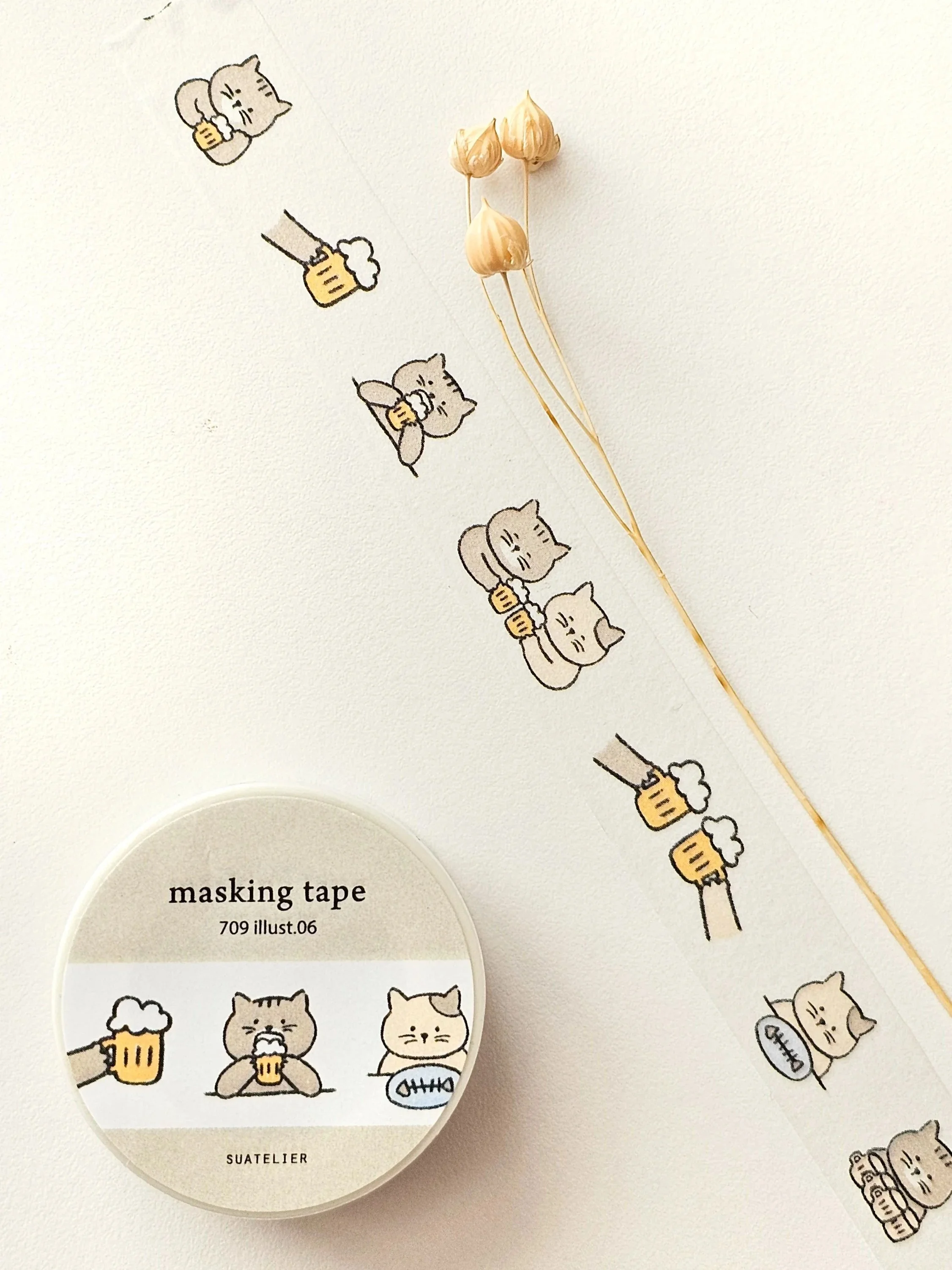 Suatelier - #709 illust.06 Masking Tape