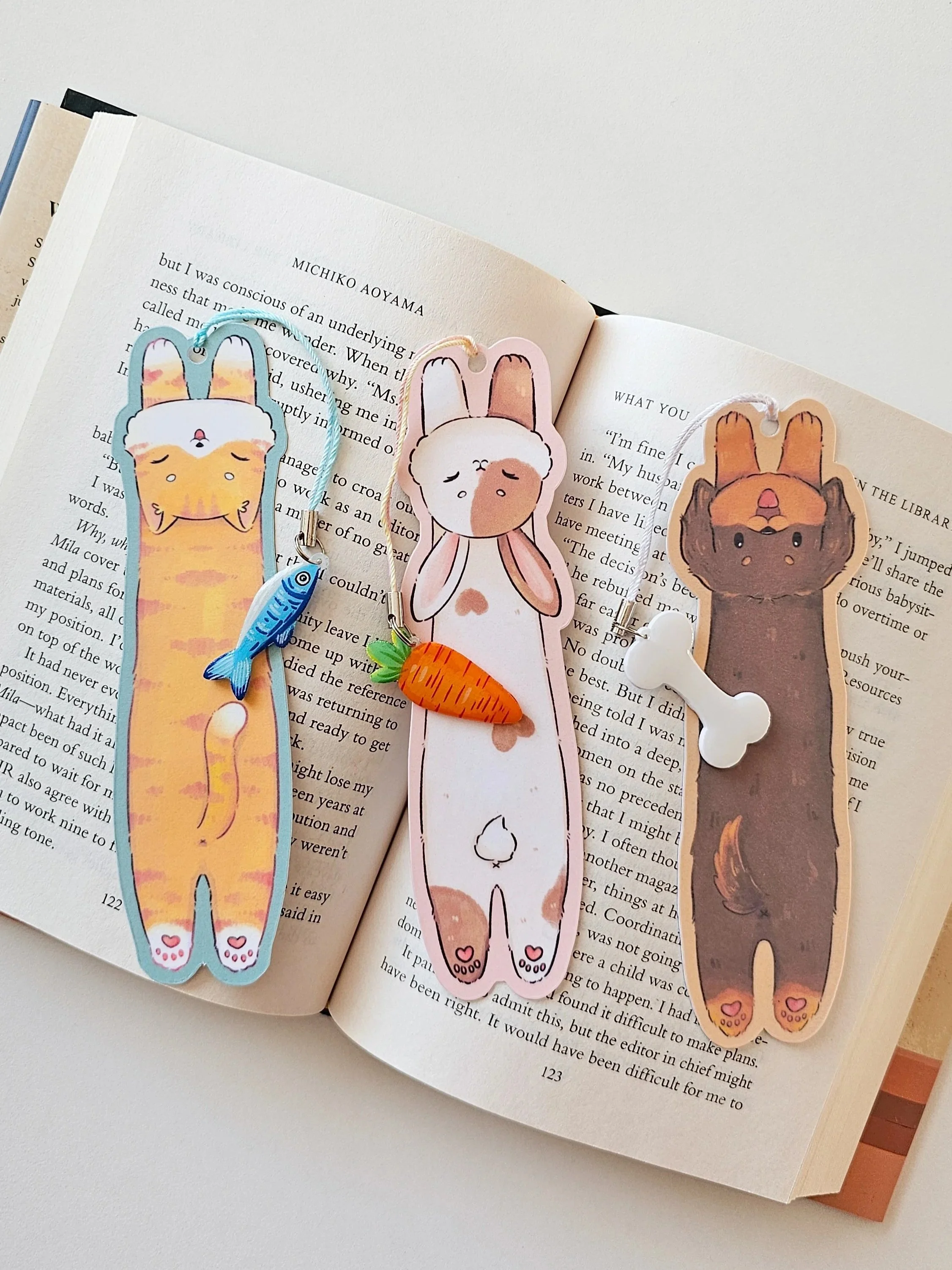 Annafloof - Long Animals Bookmarks
