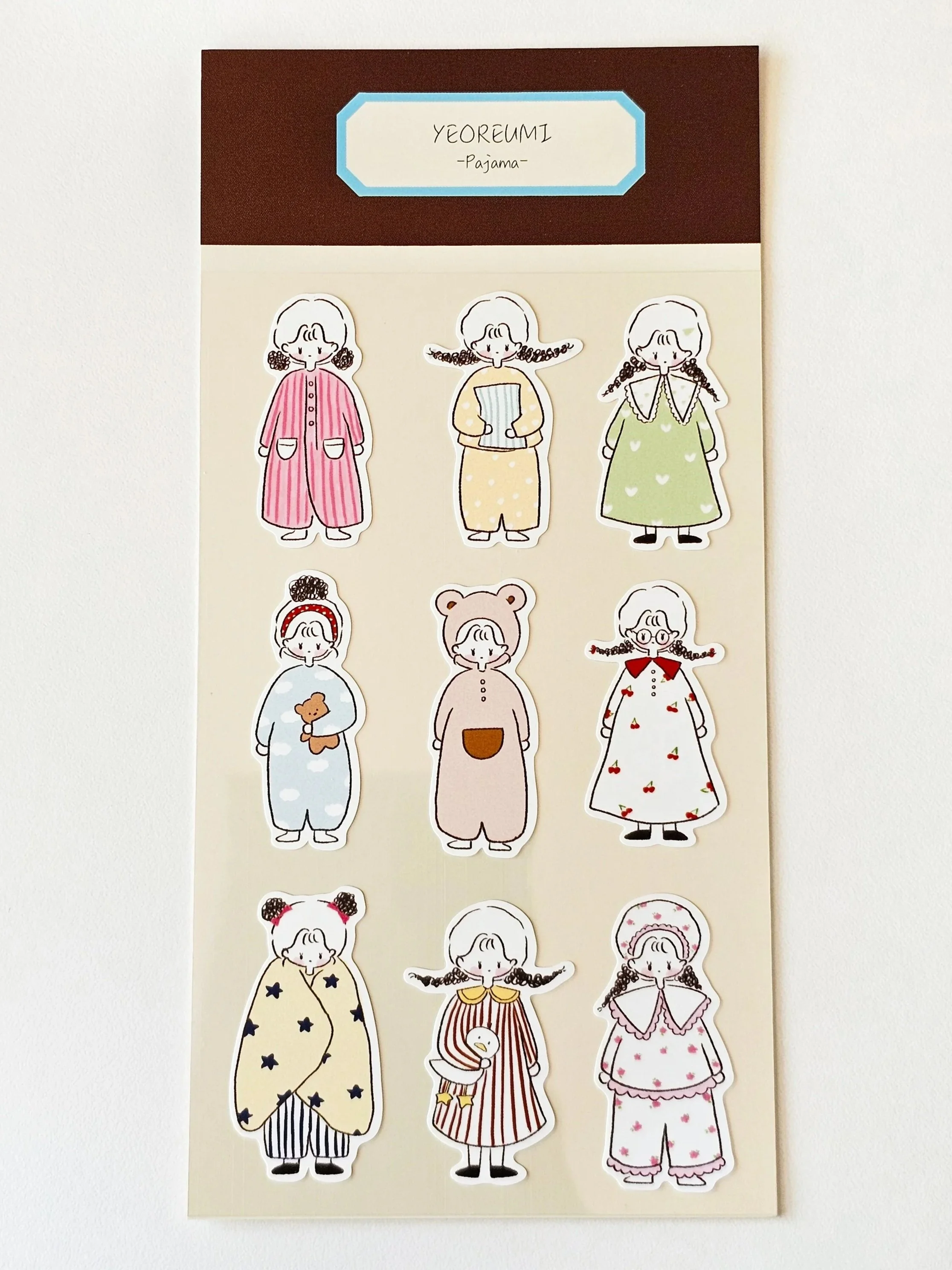 Maison de Summer - Yeoreumi Pajama Sticker Sheet