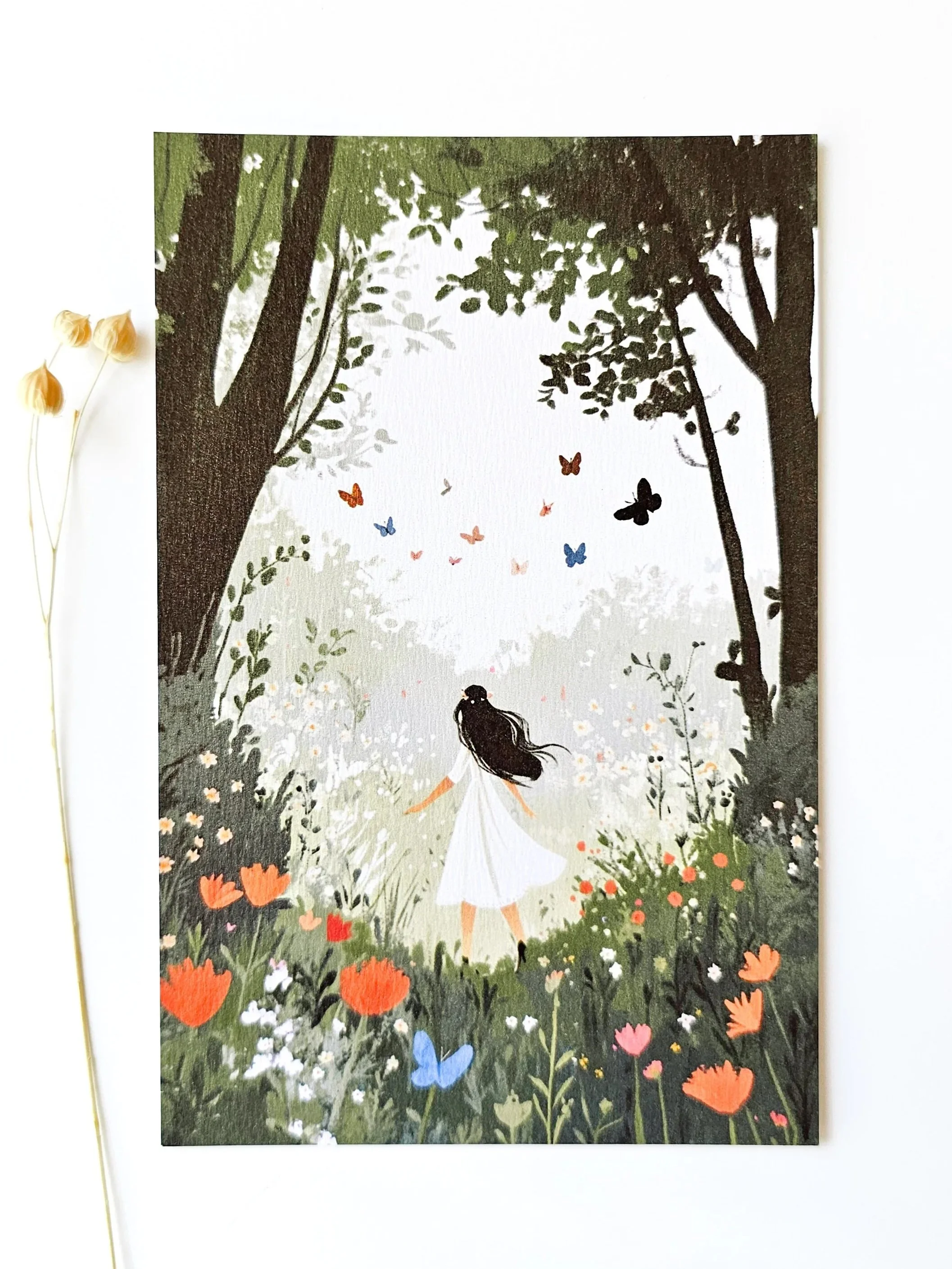 SanDots Atelier - Heart of the Forest Postcard