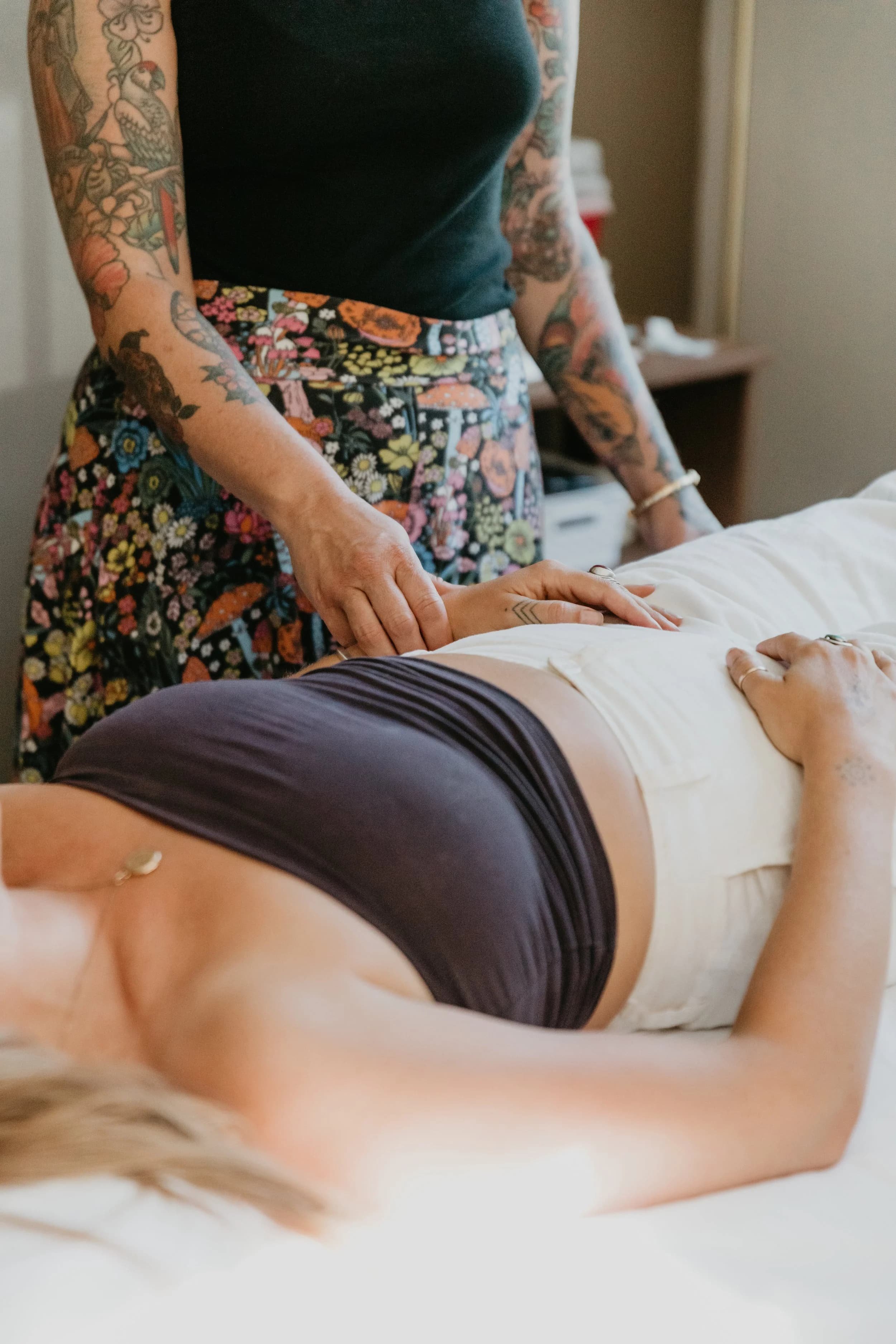 Acupuncture Therapy Session