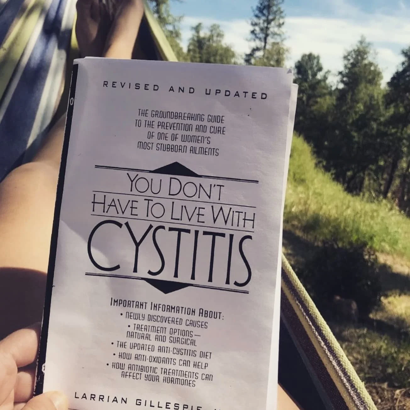 You Don't Have to Live with Cystitis