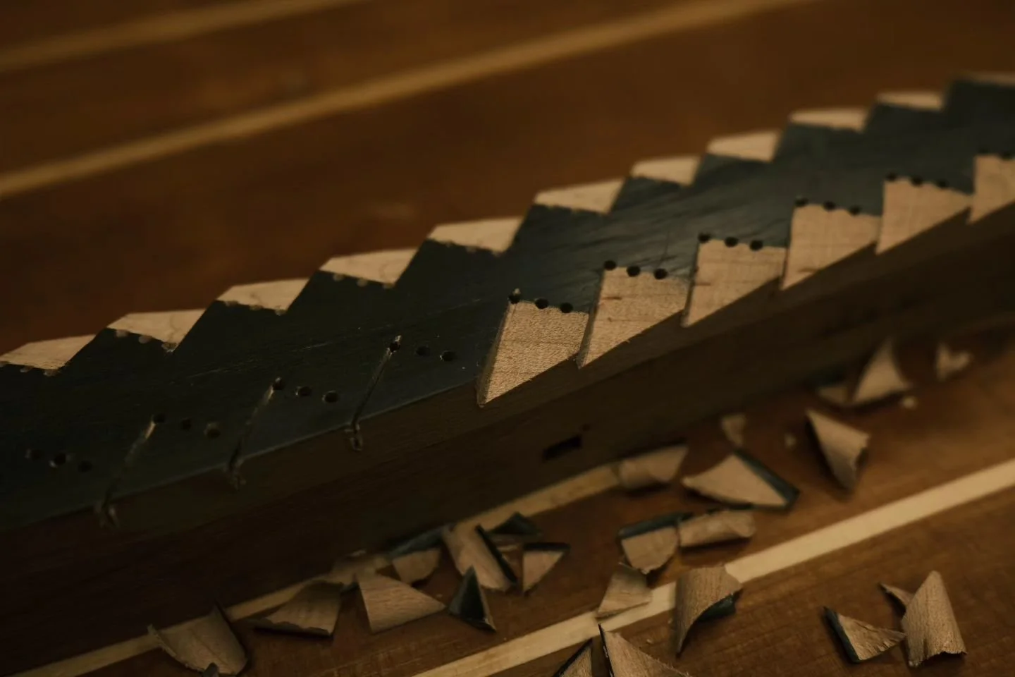 A new soundboard bridge.