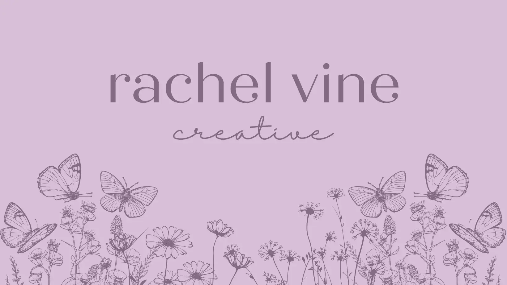 Rachel Vine Creative logo, editorial services for authors