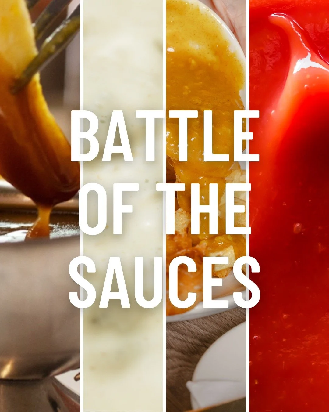 🤔👋 As we all know, sauce is essential, but let us know once and for all which is your favourite: gravy, tartar, curry or ketchup? 👋🤔

#condiments #sauces #currysauce #gravy #tartar #ketchup