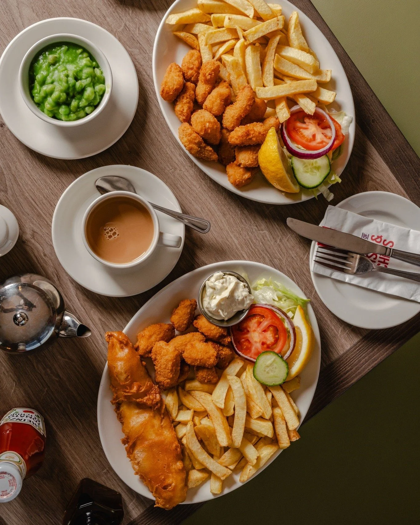 💛 Fall in love at first bite! 💛

Golden battered fish, proper chips, and all the trimmings &ndash; it&rsquo;s a love story that never gets old.

Pop in or order online for quick, easy, and tasty delivery.

#fishandchips #monday #valentinesday