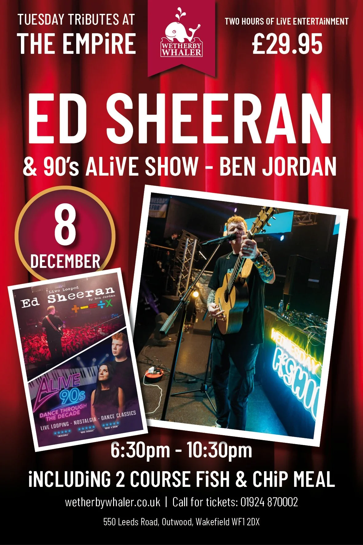 ED SHEERAN &amp; 90’s ALiVE SHOW