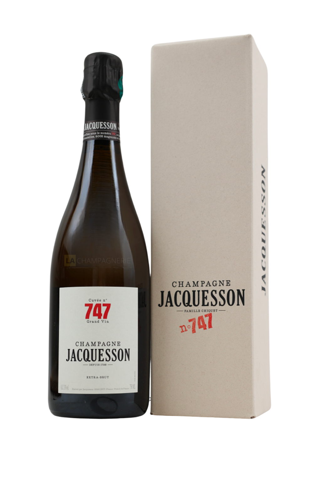 CHAMPAGNE JACQUESSON CUVEE N°747 ETUI