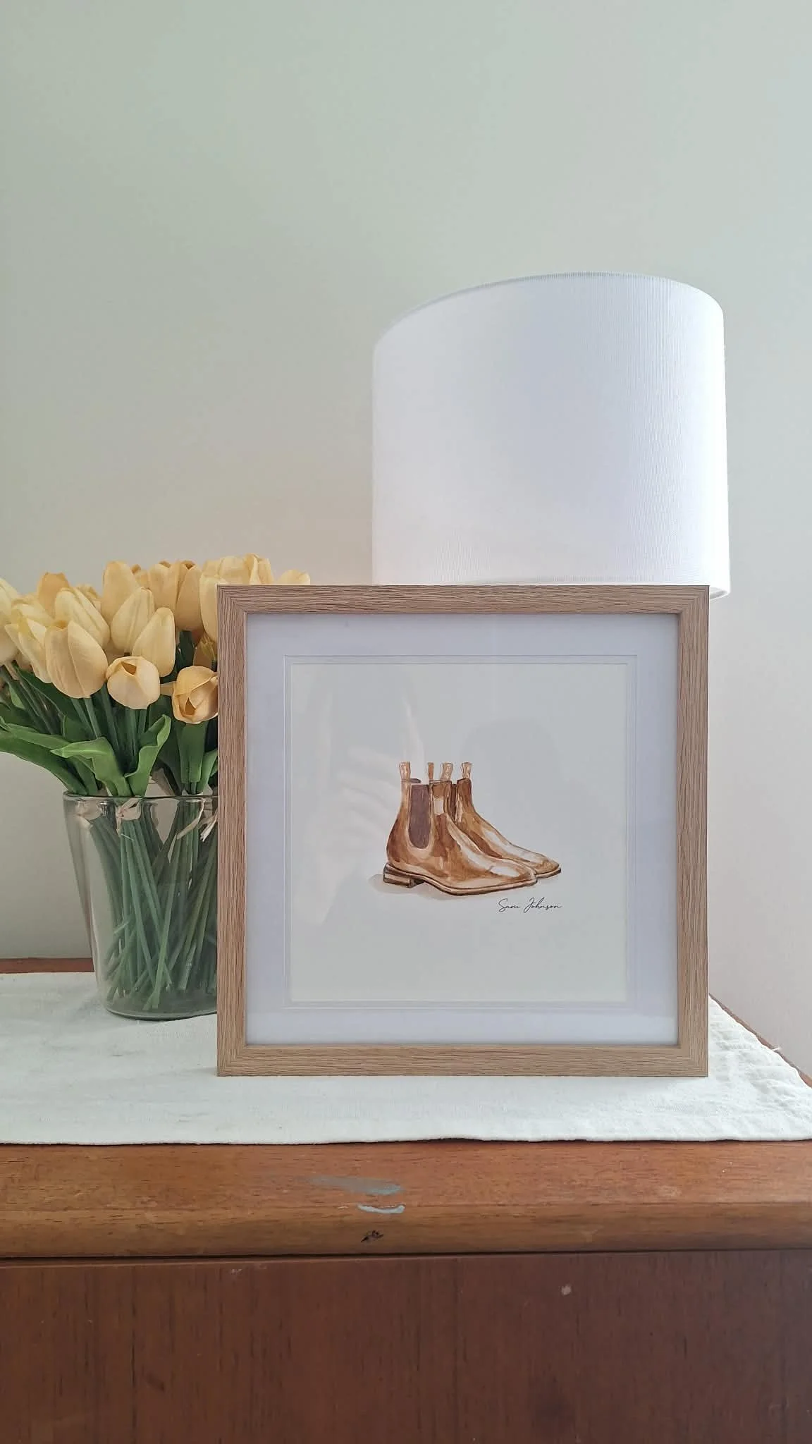 RM BOOTS (Framed)