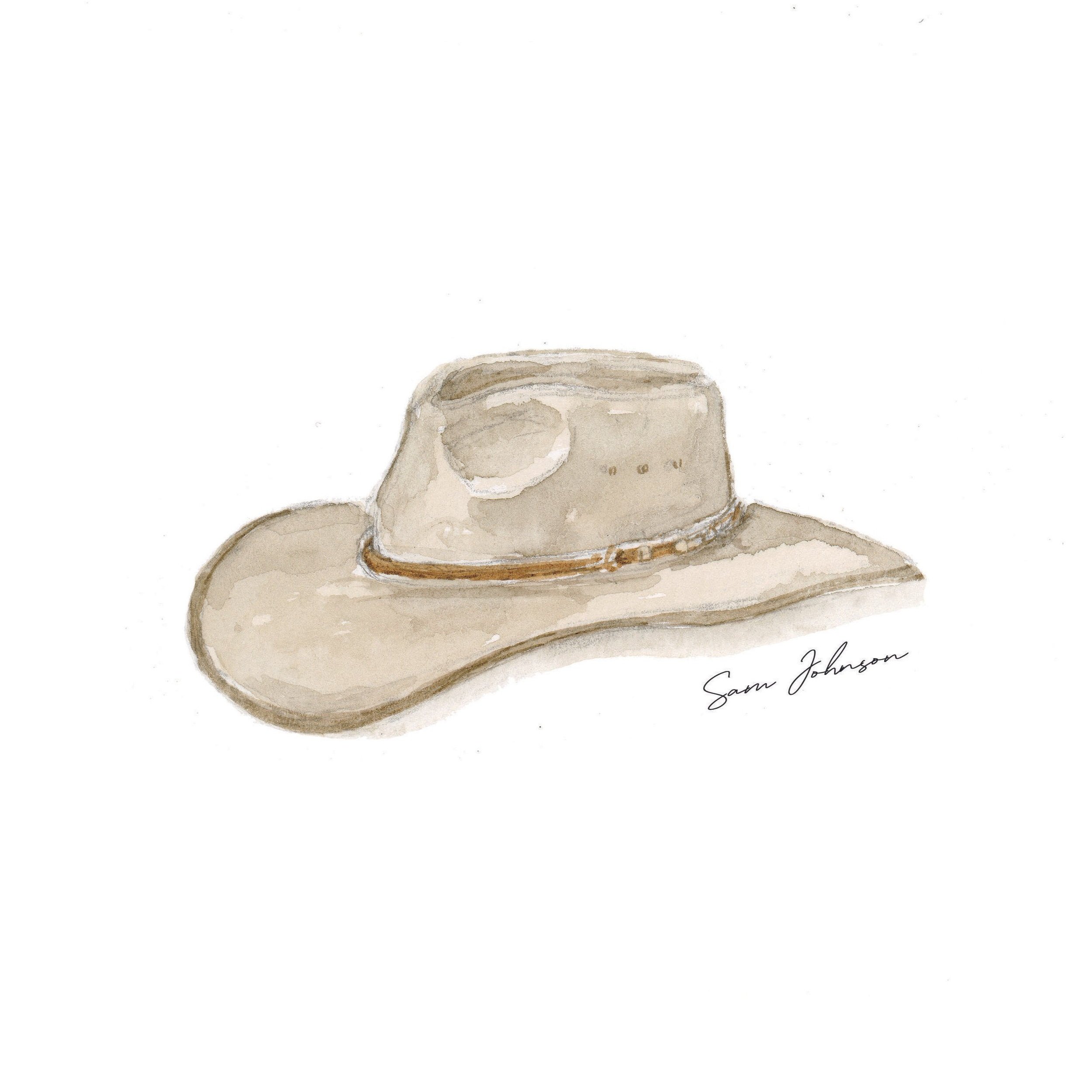 Card AKUBRA HAT