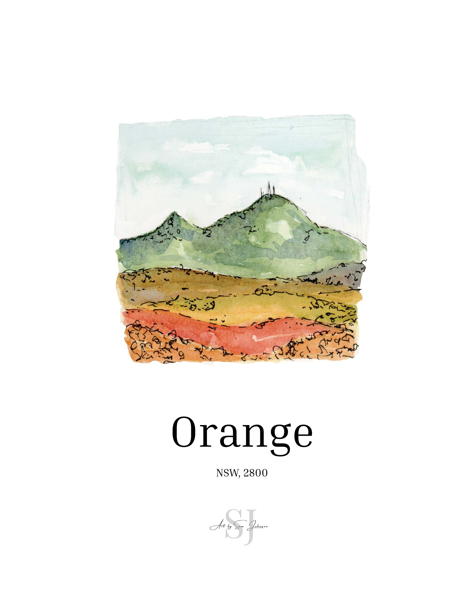 Print - Orange NSW